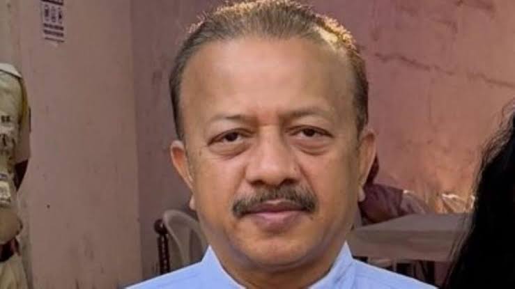 Portrait photograph of Deven Bharti in civilian dress.
